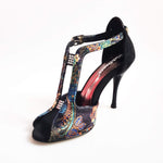 Load image into Gallery viewer, Wish Dance Shop 401 New Velvet Camoscio Nero
