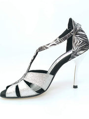 Carica immagine nella Galleria, Wish Dance Shop 404 Giungla Grigio e Glitter Argento
