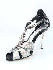 Carica immagine nella Galleria, Wish Dance Shop 404 Giungla Grigio e Glitter Argento
