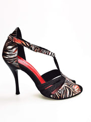 Carica immagine nella Galleria, Wish Dance Shop 404 Giungla Rosso Glitter Nero
