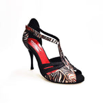 Load image into Gallery viewer, Wish Dance Shop 404 Giungla Rosso Glitter Nero
