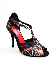 Carica immagine nella Galleria, Wish Dance Shop 404 Giungla Rosso Glitter Nero
