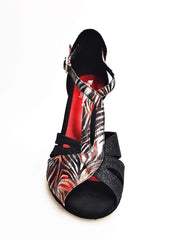 Carica immagine nella Galleria, Wish Dance Shop 404 Giungla Rosso Glitter Nero
