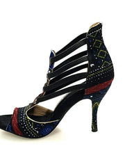 Carica immagine nella Galleria, Wish Dance Shop 460 Dakar Daishiki Blu Notte