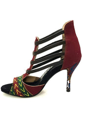 Load image into Gallery viewer, Wish Dance Shop 460 Dakar Daishiki Bordeaux
