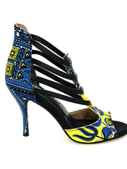 Carica immagine nella Galleria, Wish Dance Shop 460 Dakar Daishiki Giallo/Blu
