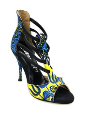 Carica immagine nella Galleria, Wish Dance Shop 460 Dakar Daishiki Giallo/Blu
