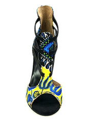 Carica immagine nella Galleria, Wish Dance Shop 460 Dakar Daishiki Giallo/Blu
