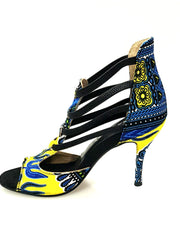 Carica immagine nella Galleria, Wish Dance Shop 460 Dakar Daishiki Giallo/Blu
