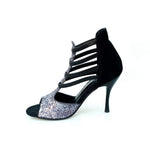 Load image into Gallery viewer, Wish Dance Shop 460 PW in camoscio nero e Kristal Carbon
