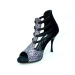 Load image into Gallery viewer, Wish Dance Shop 460 PW in camoscio nero e Kristal Carbon
