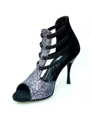 Carica immagine nella Galleria, Wish Dance Shop 460 PW in camoscio nero e Kristal Carbon
