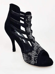 Carica immagine nella Galleria, Wish Dance Shop 460 PW Camoscio Nero Livrea Viper Nero
