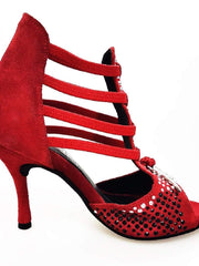 Load image into Gallery viewer, Wish Dance Shop 460 PW Lioness Rosso Camoscio Rosso
