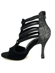 Carica immagine nella Galleria, Wish Dance Shop 460 zip Camoscio Nero e Fish Carbon
