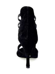 Carica immagine nella Galleria, Wish Dance Shop 460 PW in Camoscio Nero Total Tacco Rivestito Camoscio
