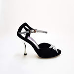 Load image into Gallery viewer, Wish Dance Shop 691 Camoscio Nero e Glitter
