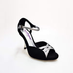 Load image into Gallery viewer, Wish Dance Shop 691 Camoscio Nero e Glitter
