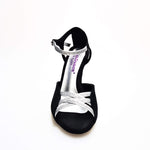 Load image into Gallery viewer, Wish Dance Shop 691 Camoscio Nero e Glitter
