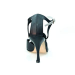 Load image into Gallery viewer, Wish Dance Shop 691 Pelle Nera e Glitter Argento
