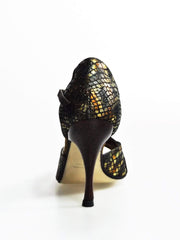 Load image into Gallery viewer, Wish Dance Shop 698x Boa Bronzo e Glitter Brown
