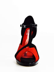 Carica immagine nella Galleria, Wish Dance Shop 698x Camoscio Rosso e Nero
