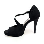 Load image into Gallery viewer, Wish Dance Shop 731 in Camoscio Nero con Plateau
