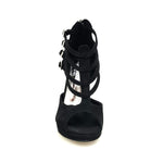 Load image into Gallery viewer, Wish Dance Shop 779 Camoscio Nero con Plateau
