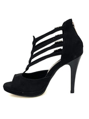 Carica immagine nella Galleria, Wish Dance Shop 779 Camoscio Nero con Plateau
