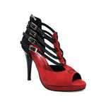 Carica immagine nella Galleria, Wish Dance Shop 779 Camoscio Rosso e Nero per Kizmi
