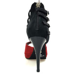 Carica immagine nella Galleria, Wish Dance Shop 779 Camoscio Rosso e Nero per Kizmi
