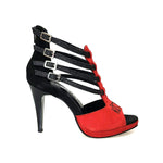 Carica immagine nella Galleria, Wish Dance Shop 779f Camoscio Rosso e Nero per Kizmi
