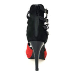 Carica immagine nella Galleria, Wish Dance Shop 779f Camoscio Rosso e Nero per Kizmi
