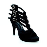 Load image into Gallery viewer, Wish Dance Shop 779F in Camoscio Nero con Plateau
