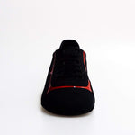 Carica immagine nella Galleria, Wish Dance Shop 820 Camoscio Nero Profili Rossi
