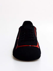 Load image into Gallery viewer, Wish Dance Shop 820 Camoscio Nero Profili Rossi
