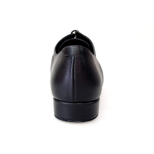 Derby (887) - Lace-up Mod. Derby Men's Shoe in Black Leather