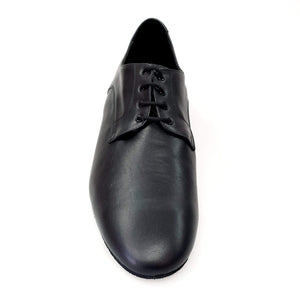 Derby (887) - Lace-up Mod. Derby Men's Shoe in Black Leather