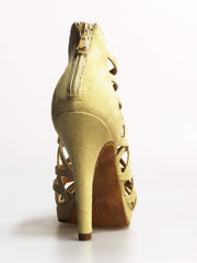 Carica immagine nella Galleria, Wish Dance Shop Intrigo in Camoscio Beige
