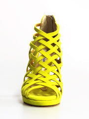 Carica immagine nella Galleria, Wish Dance Shop Intrigo in Camoscio Giallo
