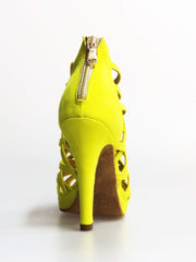 Carica immagine nella Galleria, Wish Dance Shop Intrigo in Camoscio Giallo
