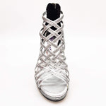 Load image into Gallery viewer, Wish Dance Shop Intrigo in Glitter Argento con Plateau
