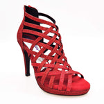 Carica immagine nella Galleria, Wish Dance Shop Intrigo in Glitter Rosso e Plateaux
