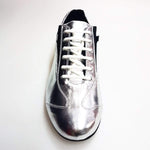 Load image into Gallery viewer, Wish Dance Shop Ivan -Sneaker in Pelle Argento Bahia

