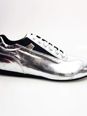 Carica immagine nella Galleria, Wish Dance Shop Ivan -Sneaker in Pelle Argento Bahia

