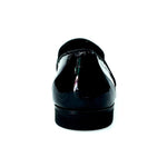 Load image into Gallery viewer, Wish Dance Shop Jackson Mocassino Vernice Nera e Fascia Argento
