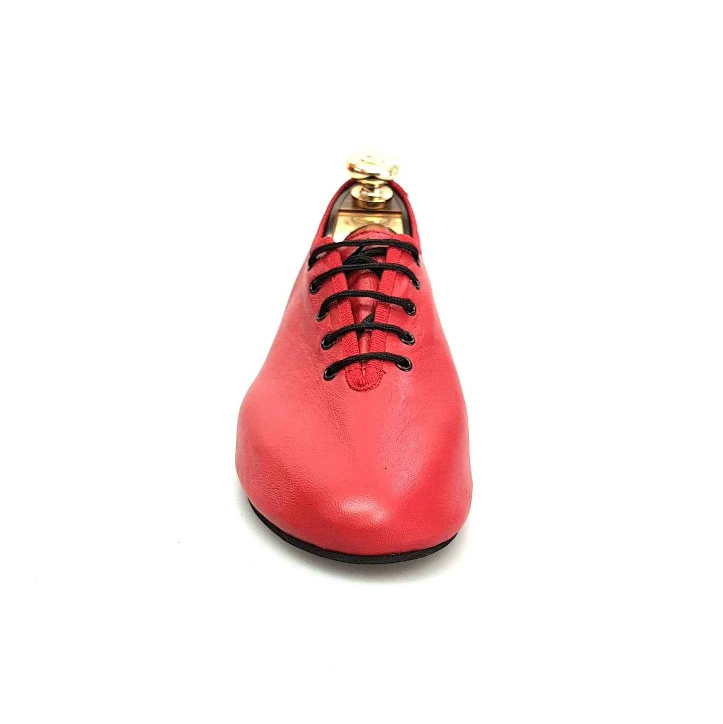 Scarpa Jazz Confort Wish Dance Shop in pelle rossa, con suola aderente e design elegante per danza jazz.