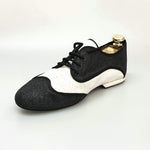 Load image into Gallery viewer, Wish Dance Shop Jazz 07 Glitter Bianco/ Glitter Nero Kro Nero
