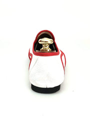 Load image into Gallery viewer, Wish Dance Shop Jazz 07 Pelle Bianca Kro Rosso
