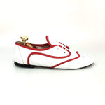 Load image into Gallery viewer, Wish Dance Shop Jazz 07 Pelle Bianca Kro Rosso
